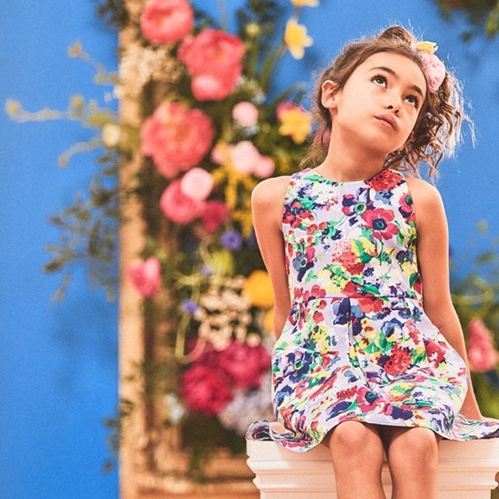 Janie + Jack floral spring summer dress party 6